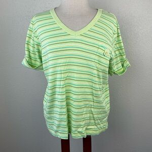 EUC Shaver Lake Womens 100% Cotton Shirt Sleeve Top Size M